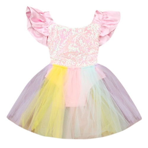 Cute Toddler Kid Baby Girl Sleeveless A Line Dot